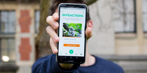 GiveActions, l’appli (made in Brussels) pour changer le monde depuis son smartphone 