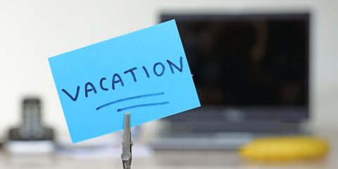 vacation note